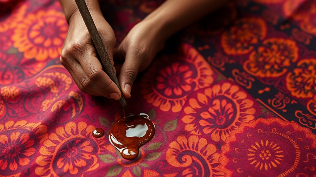 teknik penciptaan batik diterangkan