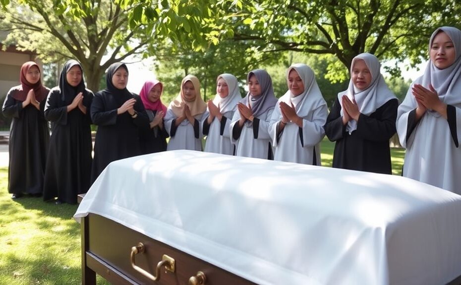 burial prayer for women