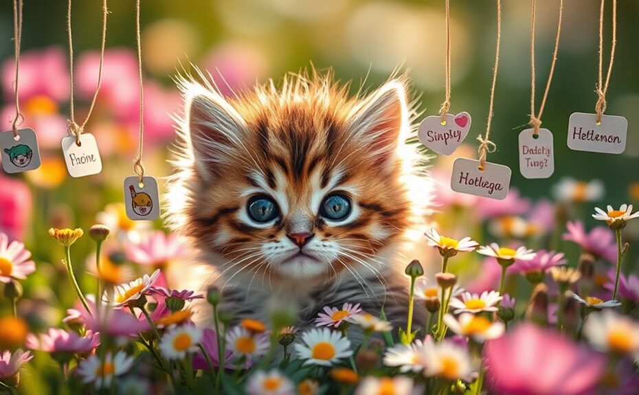 charming cat names ideas