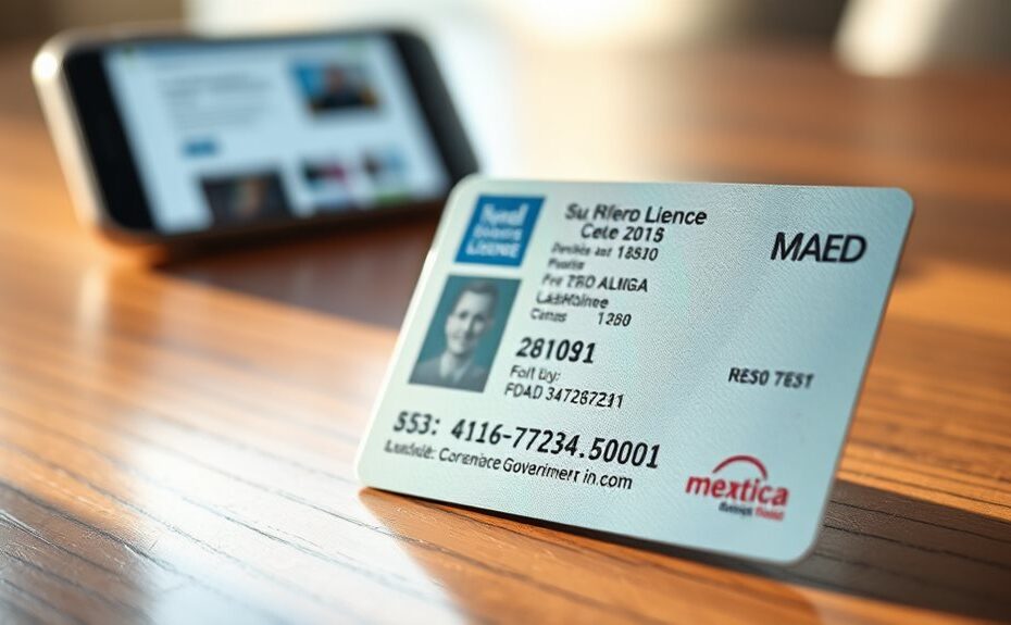 check and print license