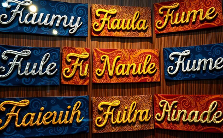 classic malay heritage names