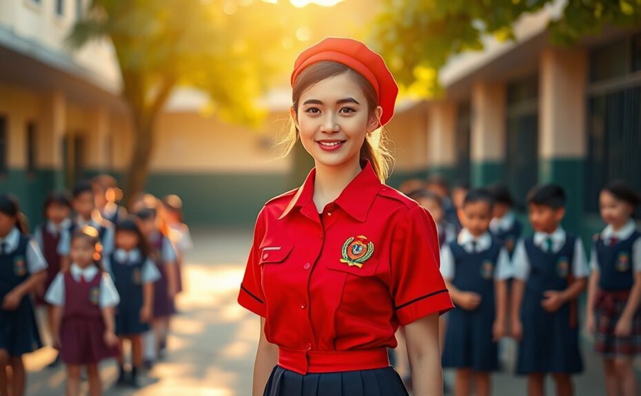 complete school volunteer uniform