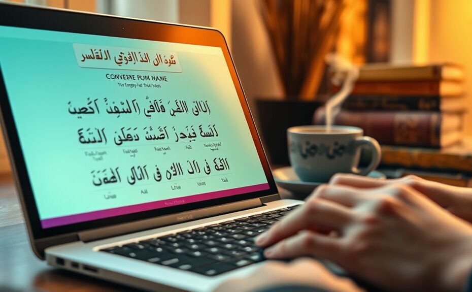 online jawi name conversion