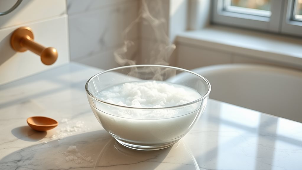 rins air garam suam